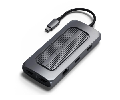Akcesoria Satechi Multiport Adapter (2x USB-C, 2x USB-A, 2x 4K HDMI, mSD)